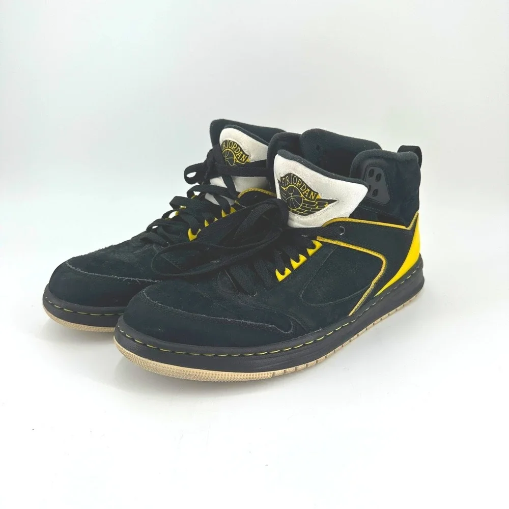 Nike Air Jordan‎ Sixty Club 535790-050 Black/Yellow 'Taxi' Mens Size 11